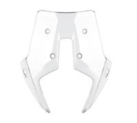 XUXRHMEAN Para 790 890 ADV Adventure R Rally 2023-2025 Visera Deflectora para Parabrisas Delantero De Motocicleta Carenabris para Motocicleta(Transparent)