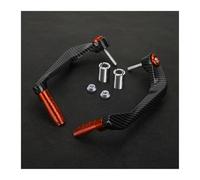 XUXRHMEAN para B&MW F800R Protectores de puños para Manillar de Motocicleta palancas de Freno y Embrague Protector Manillar Motocicleta(Naranja)