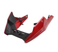 XUXRHMEAN para B&MW F900R F900XR Placa de protección para Motocicleta Protector Inferior del Motor(Rojo)