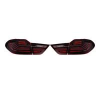 XUXRHMEAN Para B&MW X4 F26 2014-2017 Luz Trasera E Intermitente Auto Luz Trasera(Rojo)