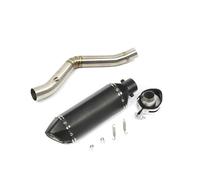 XUXRHMEAN Para Benelli TRK502 Tubo De Escape Central Delantero Para Motocicleta Motocicleta Tubo Medio(A4)