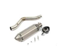 XUXRHMEAN Para Benelli TRK502 Tubo De Escape Central Delantero Para Motocicleta Motocicleta Tubo Medio(A5)