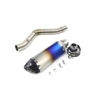 XUXRHMEAN Para Benelli TRK502 Tubo De Escape Central Delantero Para Motocicleta Motocicleta Tubo Medio(A25)