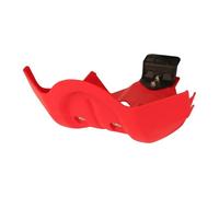 XUXRHMEAN para CRF250R CRF450R 2010-2016 Protector de Cárter para Motocicleta Protector Inferior del Motor(Rojo)