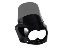 XUXRHMEAN Para Harley Dyna Fat Bob FXDF 2008-2017 Parabrisas De Motocicleta con Carenado Carenabris para Motocicleta