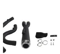 XUXRHMEAN Para Harley Dyna Low Rider S FXDL FXDLS Street Bob FXDB FXDBC Fat Bob Tubo De Escape Para Motocicleta Motocicleta Tubo Medio(A Style)