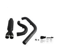XUXRHMEAN Para Harley Softail Low Rider S ST Silenciador De Tubo De Escape Para Motocicleta Motocicleta Tubo Medio(B)