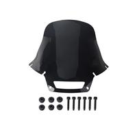 XUXRHMEAN Para Harley Softail Low Rider ST FXLRST 2022 2023 2024 Deflector De Parabrisas para Motocicleta Carenabris para Motocicleta(18.4in Smoke Black)