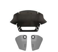 XUXRHMEAN Para Harley Softail Low Rider ST/FXLRST Y El Diablo FXRST 2022-2024 Deflector De Parabrisas para Motocicleta Carenabris para Motocicleta(6.5 Inch Smoke)