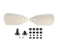 XUXRHMEAN para Harley Touring Road Glide Electra Glide Ultra Limited Road King 2021-2023 Protectores de Manos para Motocicleta Protector Manillar Motocicleta(White Sand Pearl)