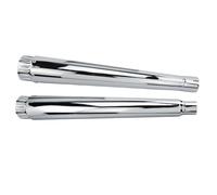 XUXRHMEAN Para Harley Touring Road Glide FLT Street Glide FLH Ultra Limited 2000-2020 Tubo De Escape Para Motocicleta Motocicleta Tubo Medio(A)