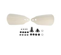 XUXRHMEAN para Harley Touring Road King Electra Glide Road Glide Limited 2021-2023 Paramanos para Motocicleta Protector Manillar Motocicleta(White Sand Pearl)