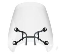 XUXRHMEAN Para Indian Scout Bobber Deflector De Parabrisas para Motocicleta Carenabris para Motocicleta(13inch White)