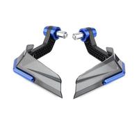 XUXRHMEAN para Kawasaki Ninja 250 300 650 ZX6 Vulcan S 650 Protector de Manos para Motocicleta Parabrisas Equipo de protección Modificado Protector Manillar Motocicleta(Azul)