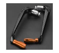 XUXRHMEAN para Suzuki GSX 600F 750F Katana GSX600F GSX750F GSX 600 750 F 1989-2007 Protectores de Manillar y manetas de Freno y Embrague Protector Manillar Motocicleta(Lever Guard Orange)