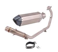 XUXRHMEAN Para VOGE Sfida SR1 125 ADV Tubo De Escape Delantero Para Motocicleta Motocicleta Tubo Medio(H1)