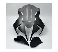 XUXRHMEAN Parabrisas para Motocicleta CFMOTO 450SR 450 SR SRS 2022 2023 2024 Carenabris para Motocicleta(Matte Black Gray)