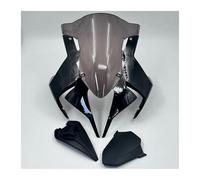 XUXRHMEAN Parabrisas para Motocicleta CFMOTO 450SR 450 SR SRS 2022 2023 2024 Carenabris para Motocicleta(Bright Black Smoke)