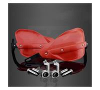 XUXRHMEAN Paramanos de Motocicleta para ADV EXC EnduroTE CRF WRF DRZ KLX Protector Manillar Motocicleta(Rojo)