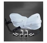 XUXRHMEAN Paramanos de Motocicleta para ADV EXC EnduroTE CRF WRF DRZ KLX Protector Manillar Motocicleta(Blanco)
