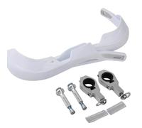 XUXRHMEAN Paramanos para Motocicleta Y&AMAHA Protector Manillar Motocicleta(Blanco)