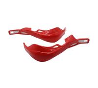 XUXRHMEAN Paramanos para Motocicleta Y&AMAHA Protector Manillar Motocicleta(Rojo)