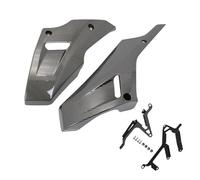 XUXRHMEAN Protector de cárter para Motocicleta Y&AMAHA MT07 T07 FZ07 Tracer 700 2014-2024 Protector Inferior del Motor(Carbon Look)