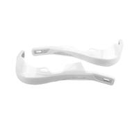 XUXRHMEAN Protector de Manos para Motocicleta Y&AMAHA Suzuki ATV Dirtbike Protector de Manos para Manillar de Motocicleta Protector Manillar Motocicleta(Blanco)