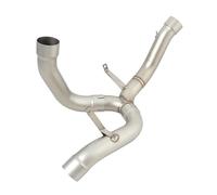 XUXRHMEAN Tubo De Escape Intermedio Para Ducati Multistrada 1200, 1200S, 1200Sport Y 1200Tourin 2010-2014 Tubo De Escape Intermedio Para Motocicleta Motocicleta Tubo Medio