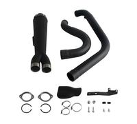 XUXRHMEAN Tubo De Escape Para Motocicleta Harley Dyna Street Bob EFI FXDBI FXDB FXDBB FXDBP Limited FXDBC (2006-2017) Motocicleta Tubo Medio(B)