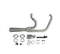 XUXRHMEAN Tubo De Escape Para Motocicleta Harley Softail Low Rider ST EI Diablo FXRST FXLRST FXLR FXLRS Motocicleta Tubo Medio(E)