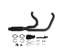 XUXRHMEAN Tubo De Escape Para Motocicleta Harley Softail Street Bob FXBB FXBBS Standard FXST 2018-2025 Motocicleta Tubo Medio(B)