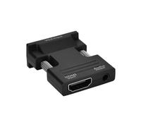 Xuyan Portable VGA to HDMI Converter Adapter 1080P - Audio Support - Ultra-Small