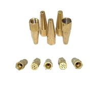 xuyuyan Punta de soldadura de 5 uds., Gas propano y oxígeno, acetileno M8 for boquilla de soplete de soldadura de H01-6(Acetylene Version)