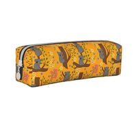 XUZHANG Lindo patrón de Koala y árbol, Estuche para lápices Estuche para lápices Estuche para lápices de Cuero portátil con Estuche para cosméticos con Cremallera