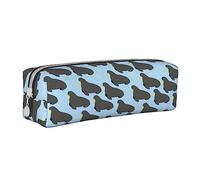 XUZHANG Patrón de océano Animal morsa, Estuche para lápices Estuche para lápices Estuche para lápices de Cuero portátil con Estuche para cosméticos con Cremallera