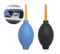 XUZOPIM 2 Piezas Bola De Soplador De Polvo De Aire Limpiador De Polvo Manual Con Mini Cepillo Aspiradora De Goma De Limpieza Portátil Para Cámaras Teléfonos Teclado Lente Limpieza