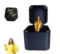 XUZOPIM Dedo Medio En Una Caja Middle Finger In A Box Caja Sorpresa Con Dedo Medio Bromas Para Adultos Divertidos Cajas Para Regalo De Broma Divertida Regalos De Broma