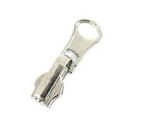 XUZWMAGZJ Deslizadores de Cremallera giratorios de Doble Cara, 5 uds., 3#5#8#, for Nailon, Metal, Resina, Cabeza con Cremallera, Chaqueta DIY, Accesorios de Costura de Ropa(SilverNylonNo5)