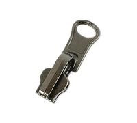 XUZWMAGZJ Deslizadores de Cremallera giratorios de Doble Cara, 5 uds., 3#5#8#, for Nailon, Metal, Resina, Cabeza con Cremallera, Chaqueta DIY, Accesorios de Costura de Ropa(GunBlackMetalNo5)