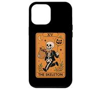 XV La Carta del Tarot Esqueleto Halloween Carcasa para iPhone 12 Pro MAX
