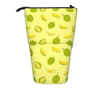 XVBCDFG Fruit of Durian - Estuche telescópico para bolígrafos, papelería, oficina, cosméticos, ver imagen, Talla única, Mochila escolar