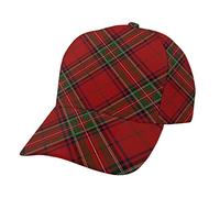 XVBCDFG Gorra de béisbol ajustable, divertida y creativa, con temática de escritores, clásica, a la moda, para mujeres, hombres y niñas, Clan Stewart Scottish Tartan Plaid Round, Talla única