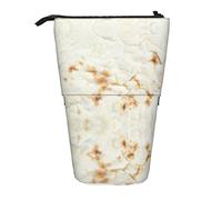 XVBCDFG Portalápices telescópico, diseño de tortilla de harina gigante, estuche para lápices, papelería, oficina, cosméticos, ver imagen, Talla única, Mochila escolar