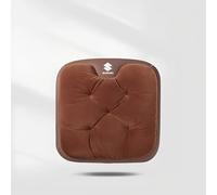 XVBFSC 1 Piezas Cojín de Asiento de Coche para Suzuki Swift IV Year of Manufacture 2010 2011-2017, Antideslizantes Suave Funda Asiento Delantero para Coche Oficina Hogar,Brown