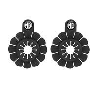 XVBFSC 2 Piezas Protector de Orificio de Limpiaparabrisas para MG Whale 2024 2025, Funda de Silicona Flexible para Evitar Obstrucciones de Hojas y Residuos