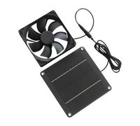 xVentilateur d'échappement solaire avec fonction de ventilation de vent - ventilateur de ventilation étanche | Évent à énergie solaire portable pour le garage de la libellé Coop Greenhouse | Ventilate