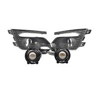 XVGUOYAN Conjunto faros antiniebla Para Chevrolet Cruze 2016 2017 2018 Cubierta Rejilla Bisel Parachoques Delantero Luz Antiniebla