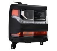 XVGUOYAN Conjunto faros antiniebla Para Chevrolet Para Silverado 2016 2017 2018 Faros Delanteros Xenón HID LED DRL Faros Antiniebla Delanteros Intermitentes Faros Delanteros(Only 1pc right black)