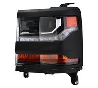 XVGUOYAN Conjunto faros antiniebla Para Chevrolet Para Silverado 2016 2017 2018 Faros Delanteros Xenón HID LED DRL Faros Antiniebla Delanteros Intermitentes Faros Delanteros(Only 1pc left black)